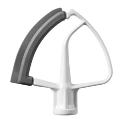 KitchenAid flatblandare med silikonkant mellan, White