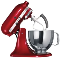 KitchenAid flatblandare med silikonkant mellan, White