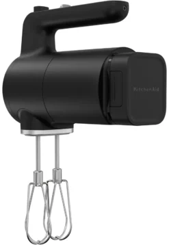 KitchenAid Go sladdlös elvisp med batteri, Black matte