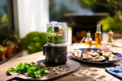 KitchenAid Go sladdlös hackare med batteri, Black matte