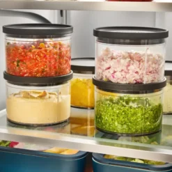 KitchenAid Go top down chopper skål 2-pack, Transparent