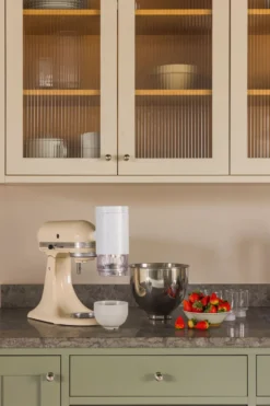 KitchenAid isskärare till köksmaskin, White
