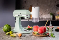KitchenAid isskärare till köksmaskin, White