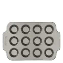 KitchenAid kak-/muffinsform, Rostfritt stål-grå