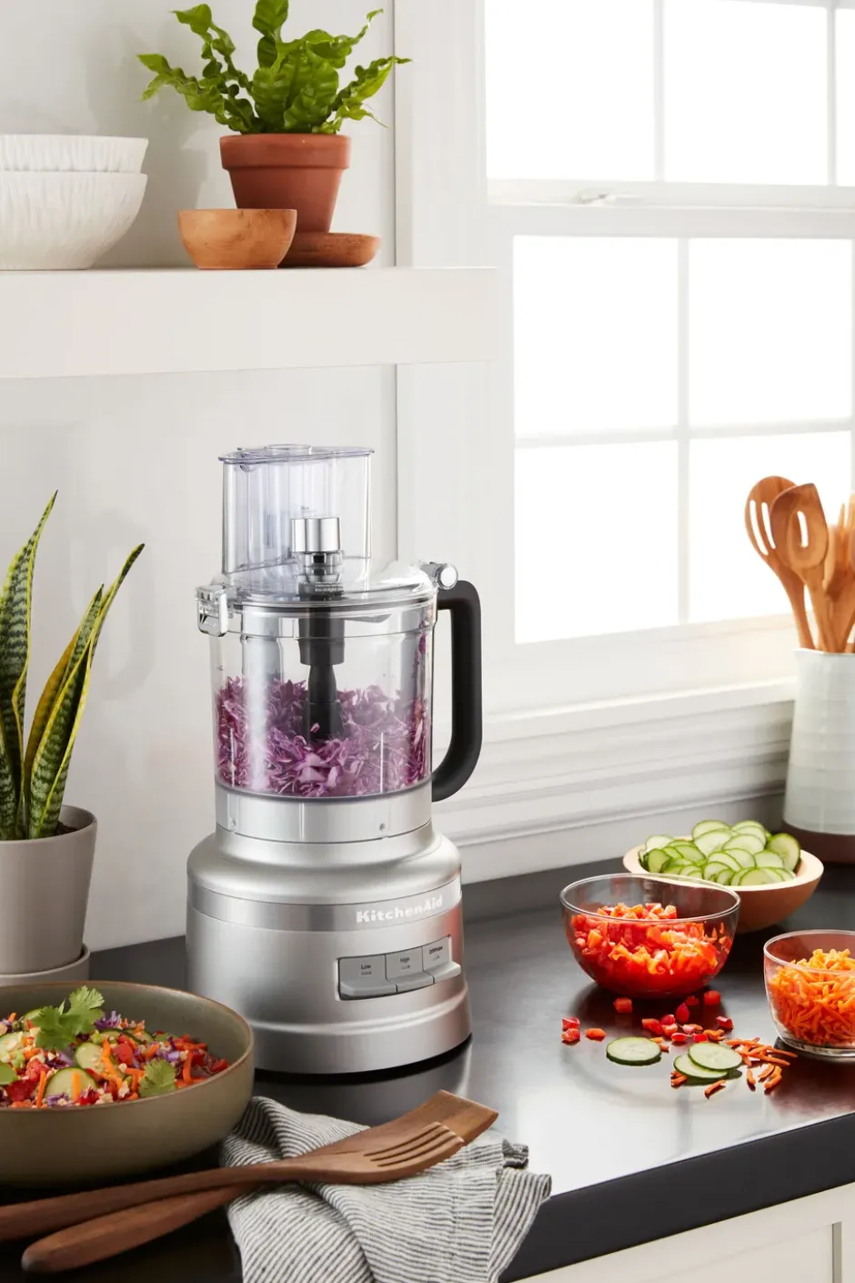 KitchenAid 5KFP1319 matberedare 3,1 L, Contour silver
