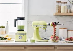 KitchenAid multifunktionell grönsakssvarv till köksmaskin, Stainless steel