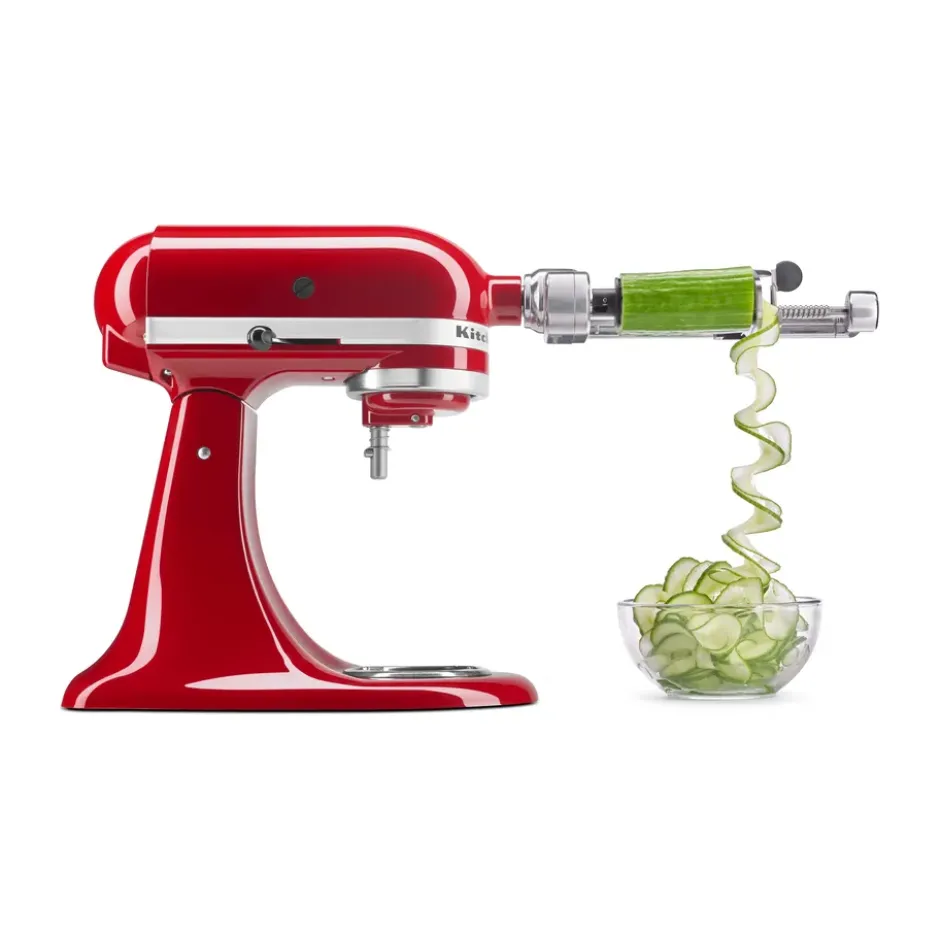 KitchenAid multifunktionell grönsakssvarv till köksmaskin, Stainless steel
