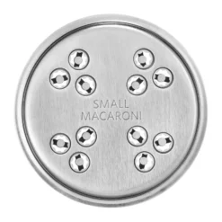 KitchenAid pastapress med 6 former till köksmaskin, White