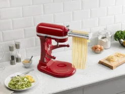 KitchenAid pastavals set till köksmaskin, Stainless steel