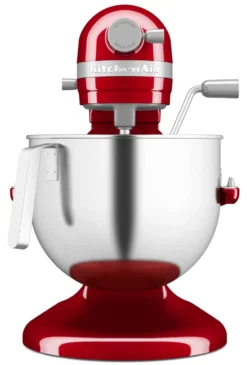 KitchenAid skål rostfritt stål med J-handtag 6,6 L, Brushed stainless steel