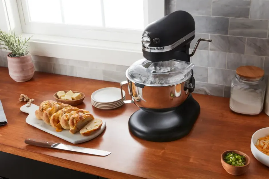 KitchenAid stänkskydd till stora köksmaskiner, Transparent