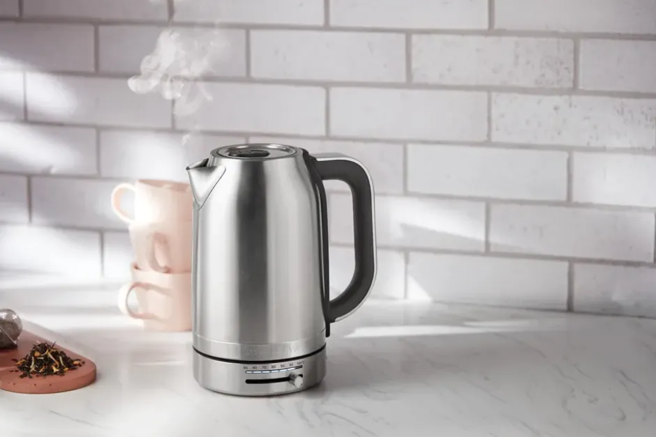 KitchenAid vattenkokare med temperaturkontroll 1,7 L, Stainless steel