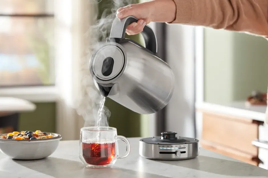 KitchenAid vattenkokare med temperaturkontroll 1,7 L, Stainless steel
