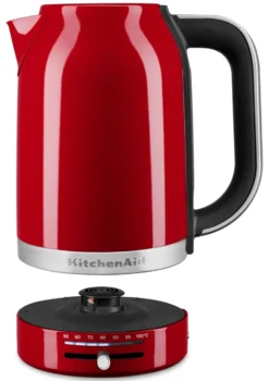 KitchenAid vattenkokare med temperaturkontroll 1,7 L, Empire red