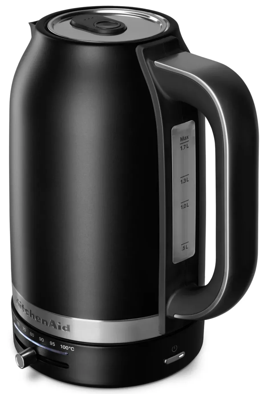 KitchenAid vattenkokare med temperaturkontroll 1,7 L, Black matte