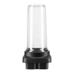 K400+K150 behållare med lock+kniv 500 ml, Transparent