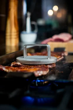 Kockums grillvikt, Rostfritt stål, 16x12 cm