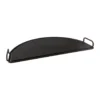 Kockums stekbord, Svart, halvrund, 55 cm