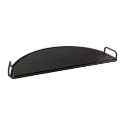 Kockums stekbord, Svart, halvrund, 55 cm
