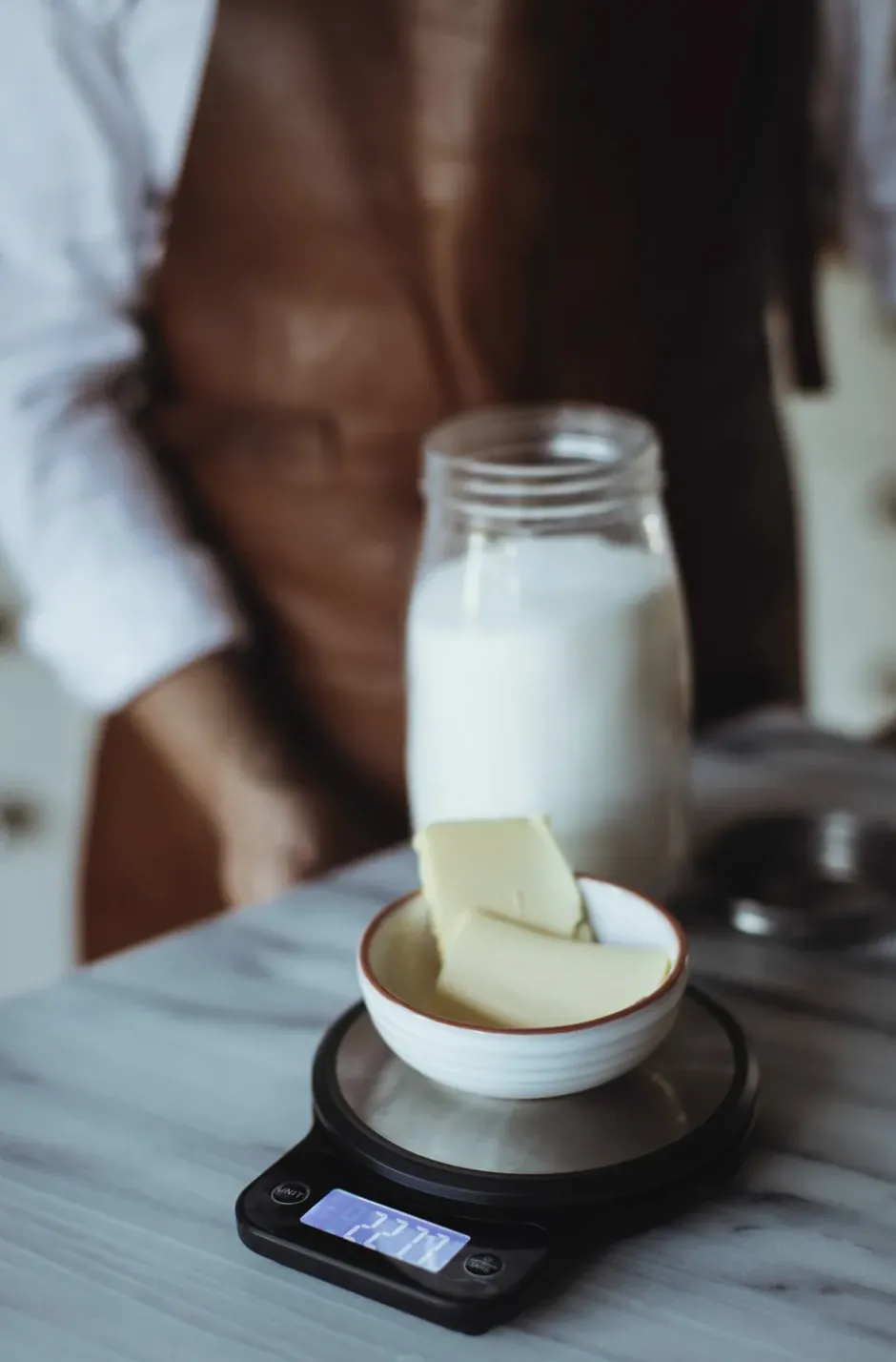 Kodi köksvåg, Rostfritt stål-svart