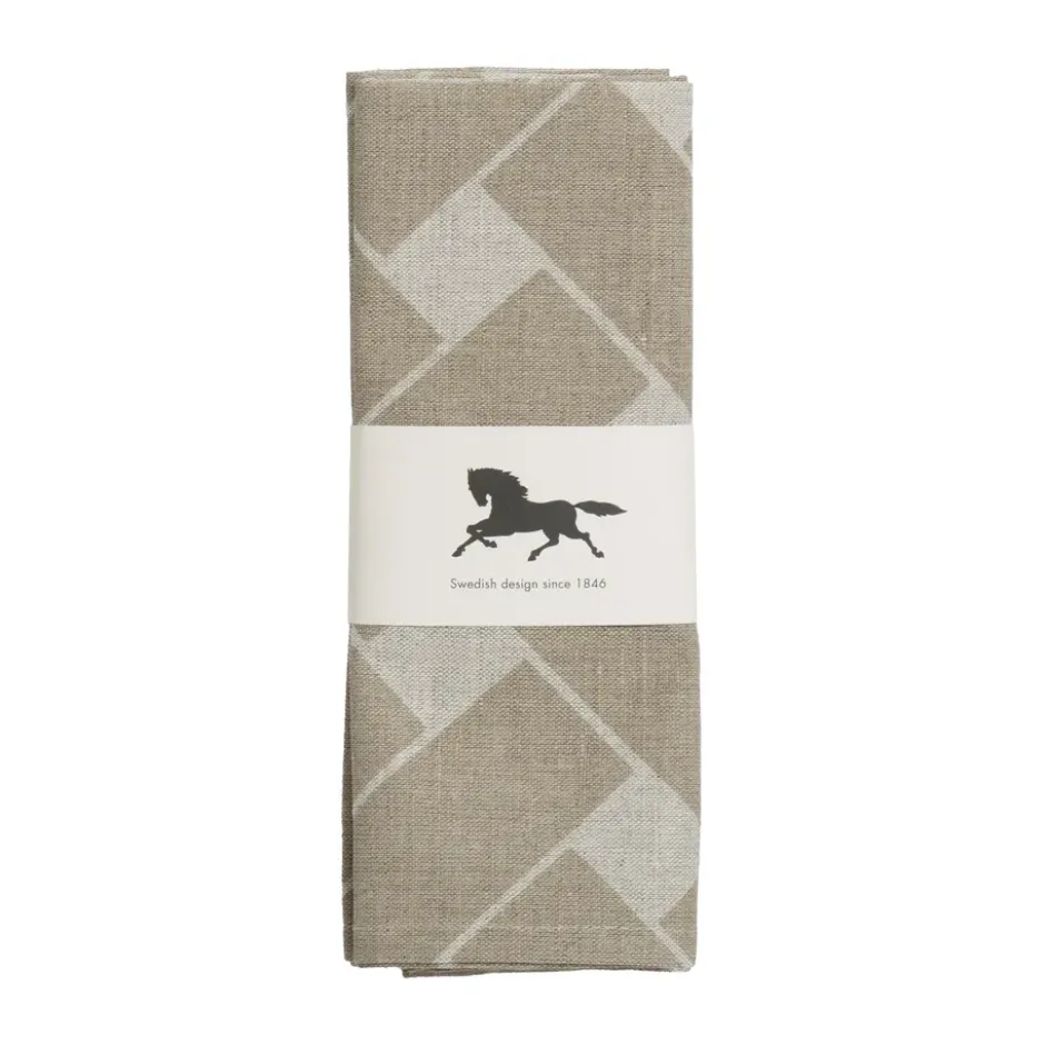 Korg XL bordstablett 34x45 cm 2-pack, Natur-taupe