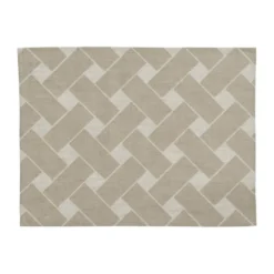 Korg XL bordstablett 34x45 cm 2-pack, Natur-taupe