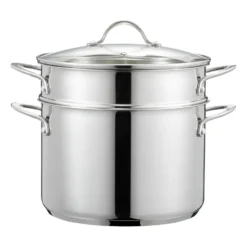 Kosmo pastagryta med insats 7,6 L, Rostfritt stål