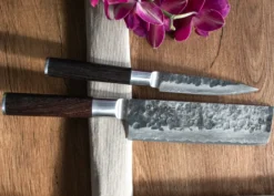 Kuro Nakiri 18 cm med Petty 11 cm, 2 delar