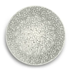 Lace tallrik 20 cm, Grå