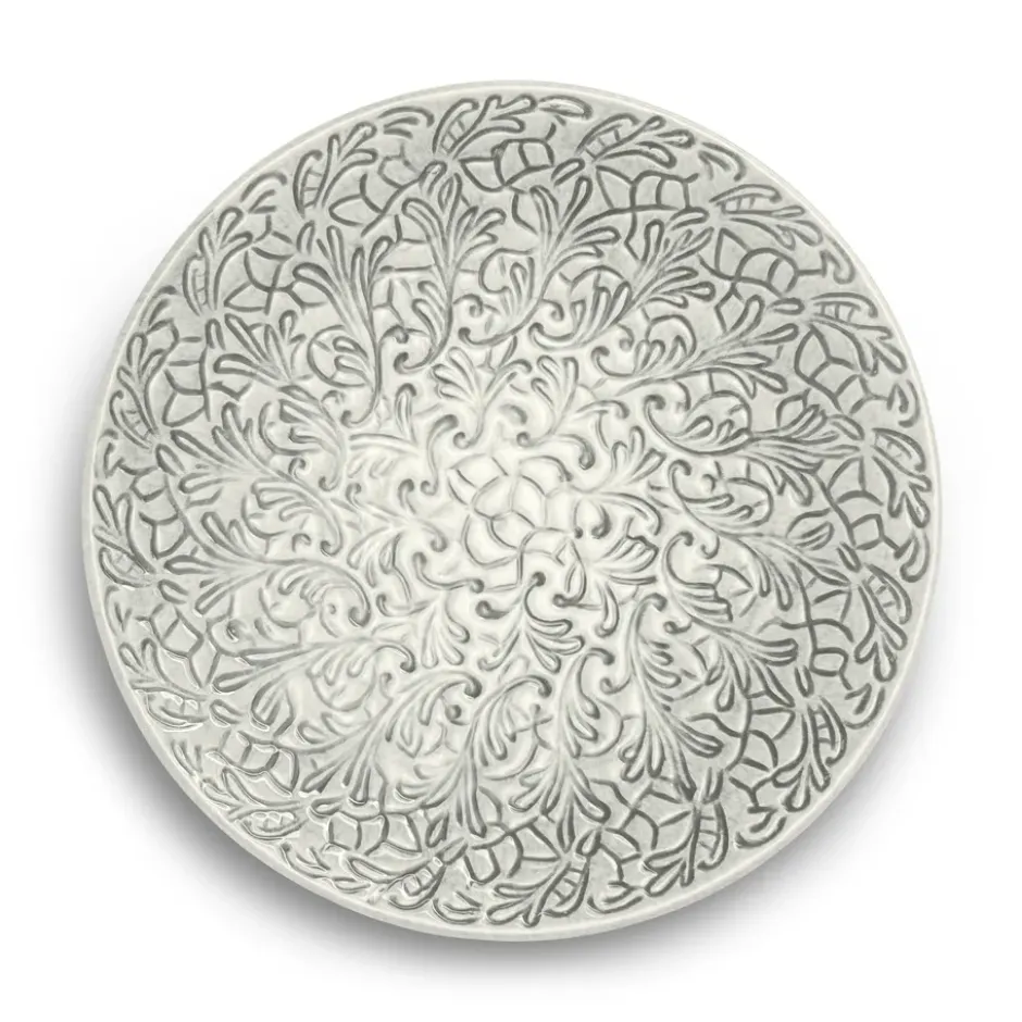 Lace tallrik 20 cm, Grå