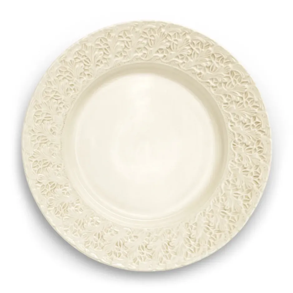 Lace tallrik 32 cm, Sand