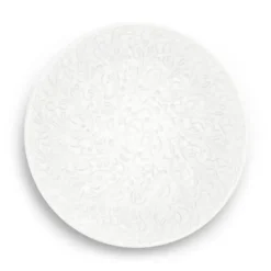 Lace tallrik 20 cm, Vit