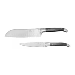 Laguiole By Hâws kockknivsset 2-delar, Black Wood