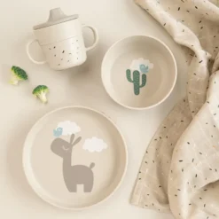 Lalee foodie barnservis 3 delar, Sand