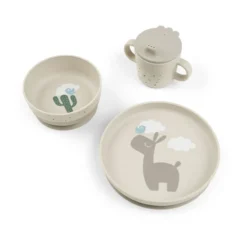 Lalee foodie barnservis 3 delar, Sand