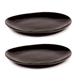 La Mère tallrik M Ø20 cm 2-pack, Dark brown