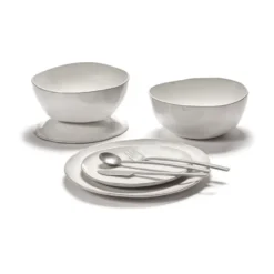 La Mère tallrik M Ø20 cm 2-pack, Off white