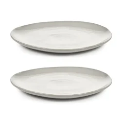 La Mère tallrik XL Ø27 cm 2-pack, Off white
