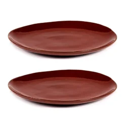 La Mère tallrik XL Ø27 cm 2-pack, Venetian red