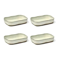 La Nouvelle Table extra djupt fat No5 L 4-pack, White