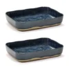 La Nouvelle Table ugnsform No10 22x30 cm 2-pack, Blue
