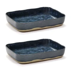 La Nouvelle Table ugnsform No10 22x30 cm 2-pack, Blue