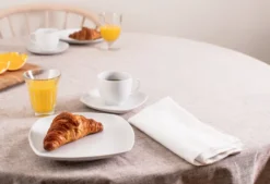 Lido kaffeservis kvadratisk 18 delar, Vit