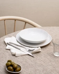 Lido servisset 12 delar, Vit