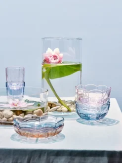 Lily dessertallrik Ø16 cm 2-pack, Blue iris