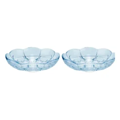 Lily dessertallrik Ø16 cm 2-pack, Blue iris
