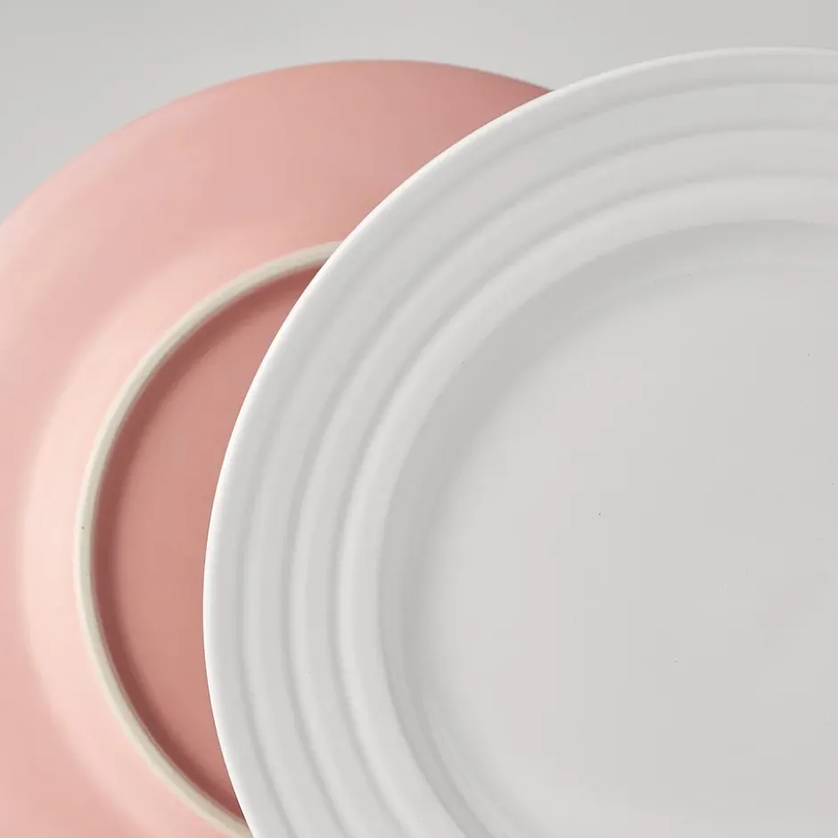Lines assiett Ø21 cm 6-pack, Rosa