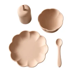 Little Poppy barnservis 4 delar, Oatmeal
