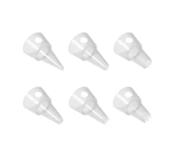 Lékué decomax set brun, 6 munstycken