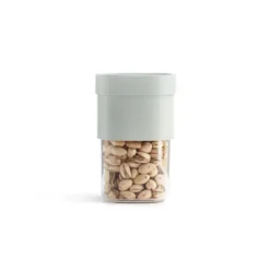 Lékué flip förvaringsburk medium, Beige